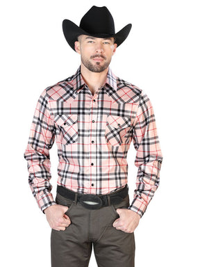 Beige With Stripes Casual Long Sleeve Shirt 43929 - BELLEZA'S - Beige With Stripes Casual Long Sleeve Shirt 43929 - Men's Shirt - 04392901