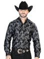 Black Casual Long Sleeve Shirt 43754 - BELLEZA'S - Black Casual Long Sleeve Shirt 43754 - CABALLERO - 04375401