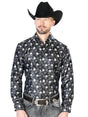 Black Casual Long Sleeve Shirt 43757 - BELLEZA'S - Black Casual Long Sleeve Shirt 43757 - CABALLERO - 04375701