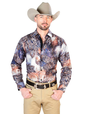 Black Casual Long Sleeve Shirt 43818 - BELLEZA'S - Black Casual Long Sleeve Shirt 43818 - CABALLERO - 04381801
