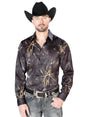 Black Casual Long Sleeve Shirt 43989 - BELLEZA'S - Black Casual Long Sleeve Shirt 43989 - CABALLERO - 04398901