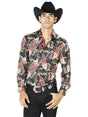 Black Gold Casual Long Sleeve Shirt 43543 - BELLEZA'S - Black Gold Casual Long Sleeve Shirt 43543 - CABALLERO - 04354301