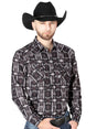 Black Long Sleeve Cowboy Shirt 44205 - BELLEZA'S - Black Long Sleeve Cowboy Shirt 44205 - CABALLERO - 04420501