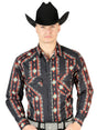 Black Long Sleeve Cowboy Shirt 44210 - BELLEZA'S - Black Long Sleeve Cowboy Shirt 44210 - CABALLERO - 04421001