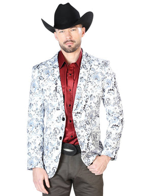 Blazer Senor De Los Cielos Lycra Silver 43994 - BELLEZA'S - Blazer Senor De Los Cielos Lycra Silver 43994 - CABALLERO - 04399401