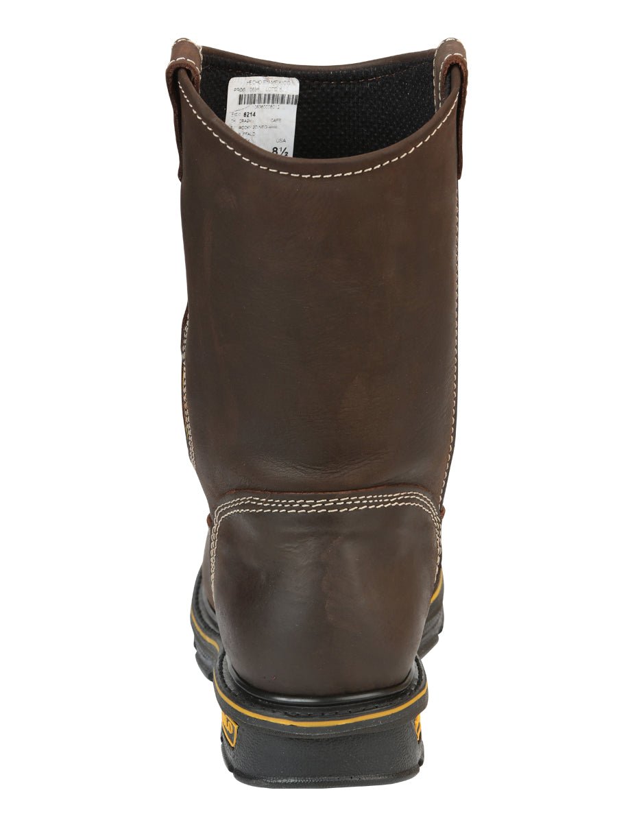 Buffalo & Bull Men’s Work Boots - Brown 123034 - BELLEZA'S - Buffalo & Bull Men’s Work Boots - Brown 123034 - CABALLERO - 12303401