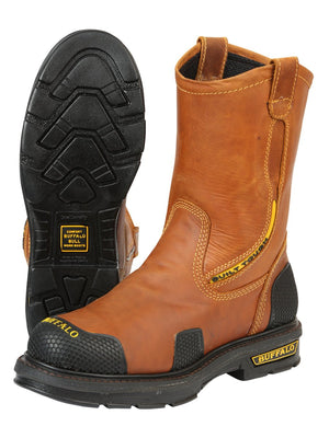 Buffalo & Bull Men’s Work Boots - Honey 123029 - BELLEZA'S - Buffalo & Bull Men’s Work Boots - Honey 123029 - CABALLERO - 12302901