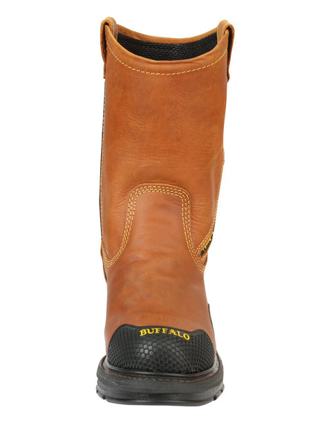 Buffalo & Bull Men’s Work Boots - Honey 123029 - BELLEZA'S - Buffalo & Bull Men’s Work Boots - Honey 123029 - CABALLERO - 12302901