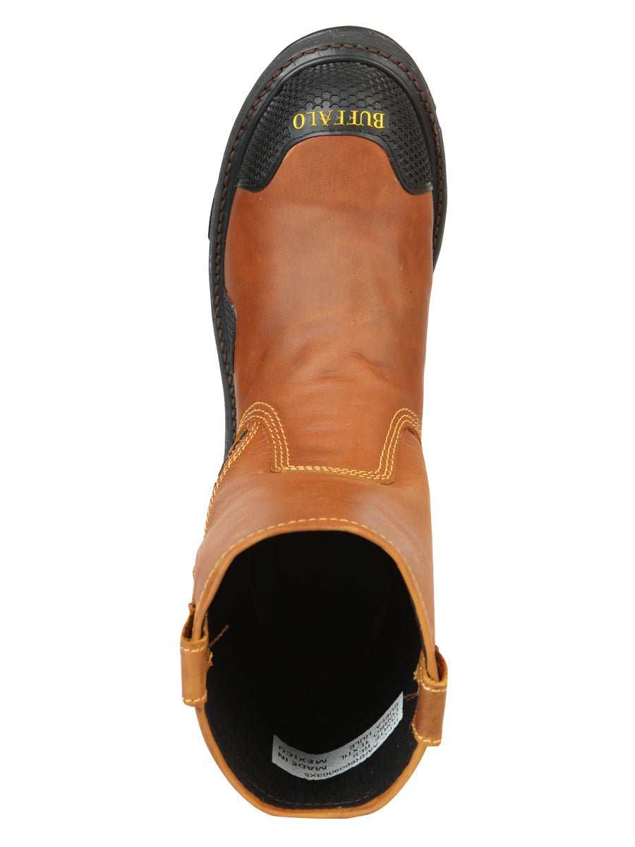 Buffalo & Bull Men’s Work Boots - Honey 123029 - BELLEZA'S - Buffalo & Bull Men’s Work Boots - Honey 123029 - CABALLERO - 12302901