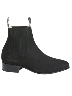 Canelo Charro Boot - Black Nobuck 3663 - BELLEZA'S - Canelo Charro Boot - Black Nobuck 3663 - CABALLERO - 00366301
