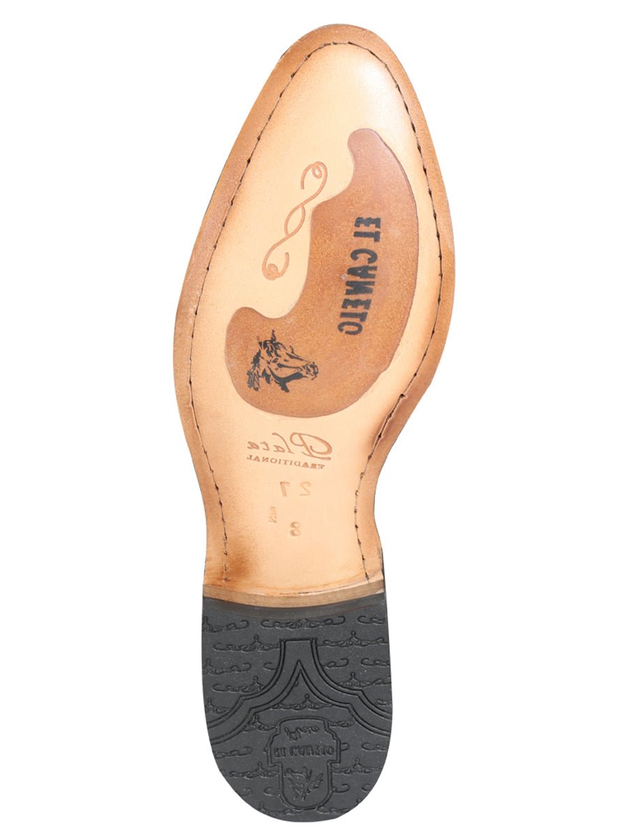 Canelo Charro Boot - Black Nobuck 3663 - BELLEZA'S - Canelo Charro Boot - Black Nobuck 3663 - CABALLERO - 00366301