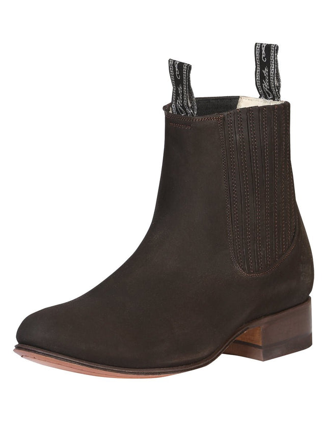 Canelo Charro Boot - Nobuck Brown 34291 - BELLEZA'S - Canelo Charro Boot - Nobuck Brown 34291 - CABALLERO - 03429101