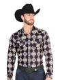 Casual Long - Sleeve Shirt by El General Black 44402 - BELLEZA'S - Casual Long - Sleeve Shirt by El General Black 44402 - CABALLERO - 04440201