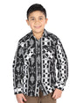 Casual Long - Sleeve Shirt by El General Black 44507 - BELLEZA'S - Casual Long - Sleeve Shirt by El General Black 44507 - NIÑO - 04450701