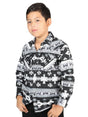 Casual Long - Sleeve Shirt by El General Black/White 44444 - BELLEZA'S - Casual Long - Sleeve Shirt by El General Black/White 44444 - NIÑO - 04444401