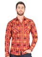 Casual Long - Sleeve Shirt by El General Brick 44400 - BELLEZA'S - Casual Long - Sleeve Shirt by El General Brick 44400 - CABALLERO - 04440001