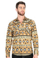 Casual Long - Sleeve Shirt by El General Mustard 44417 - BELLEZA'S - Casual Long - Sleeve Shirt by El General Mustard 44417 - CABALLERO - 04441701