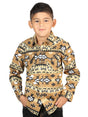 Casual Long - Sleeve Shirt by El General Mustard 44442 - BELLEZA'S - Casual Long - Sleeve Shirt by El General Mustard 44442 - NIÑO - 04444201
