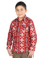 Casual Long - Sleeve Shirt by El General Red 44510 - BELLEZA'S - Casual Long - Sleeve Shirt by El General Red 44510 - NIÑO - 04451001