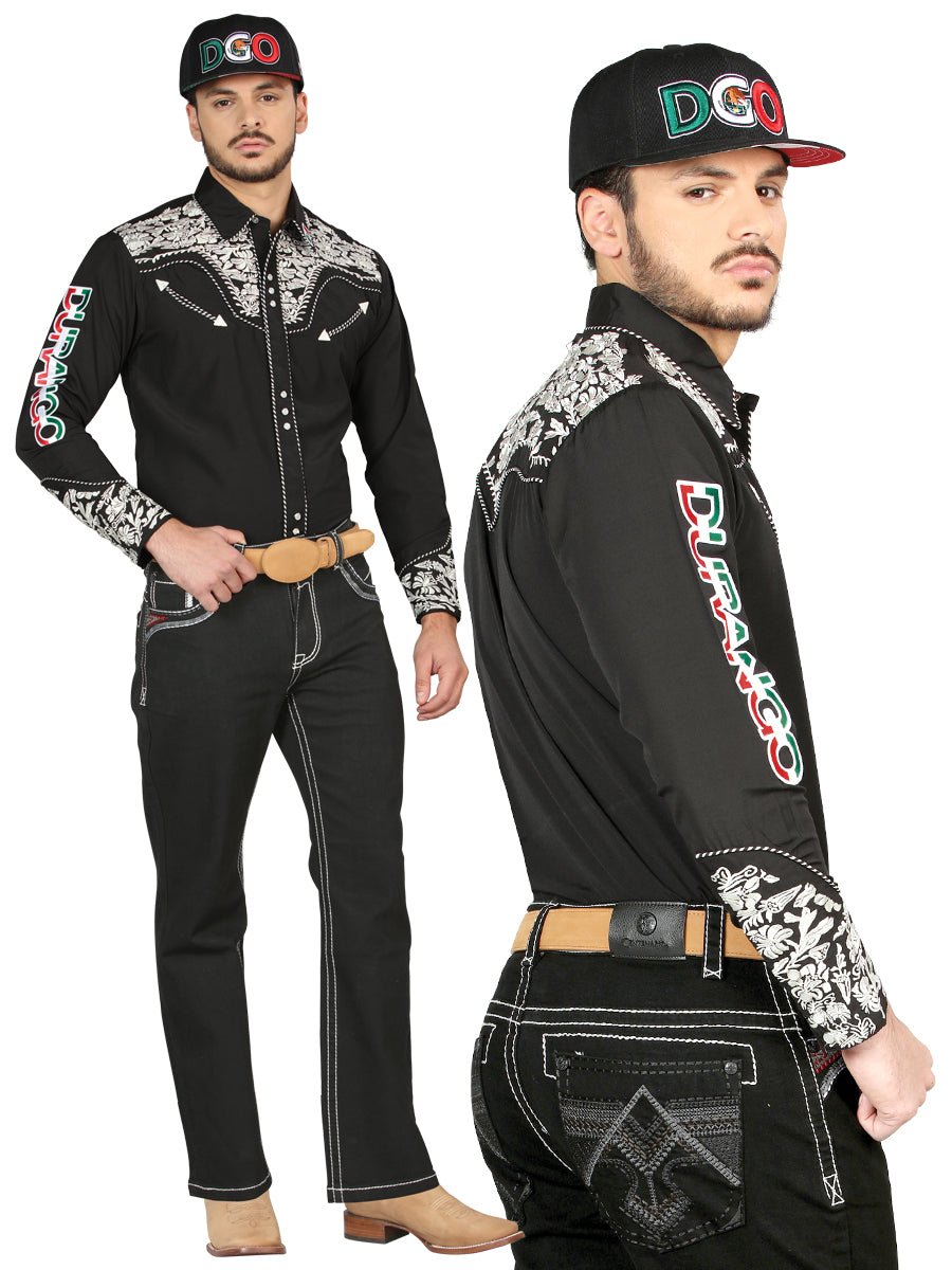 Centenario Bootcut Denim Jeans - Black 44964 - BELLEZA'S - Centenario Bootcut Denim Jeans - Black 44964 - Men's Pants - 04496401