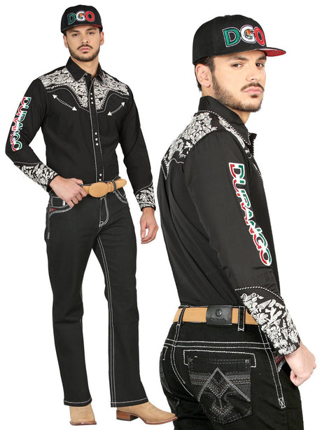 Centenario Bootcut Denim Jeans - Black 44964 - BELLEZA'S - Centenario Bootcut Denim Jeans - Black 44964 - Men's Pants - 04496401