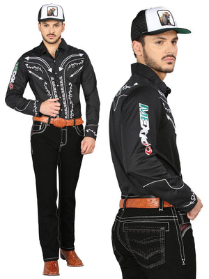Centenario Bootcut Denim Jeans - Black 44966 - BELLEZA'S - Centenario Bootcut Denim Jeans - Black 44966 - Men's Pants - 04496601