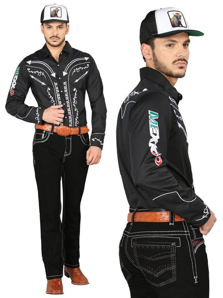 Centenario Bootcut Denim Jeans - Black 44966 - BELLEZA'S - Centenario Bootcut Denim Jeans - Black 44966 - Men's Pants - 04496601