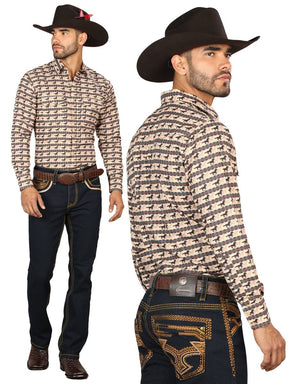 Centenario Men's Rinse Blue Denim with Gold Embroidered Details 45313 - BELLEZA'S - Centenario Men's Rinse Blue Denim with Gold Embroidered Details 45313 - Men's Pants - 04531301