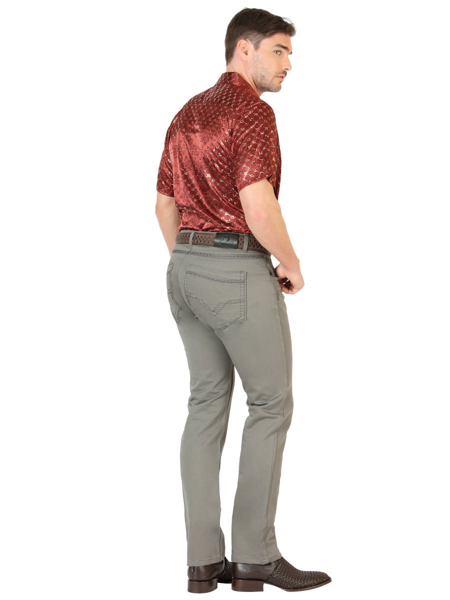 Centenario Slim Fit Denim Pants - Grey 45541 - BELLEZA'S - Centenario Slim Fit Denim Pants - Grey 45541 - CABALLERO - 04554101