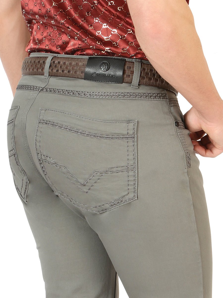Centenario Slim Fit Denim Pants - Grey 45541 - BELLEZA'S - Centenario Slim Fit Denim Pants - Grey 45541 - CABALLERO - 04554101