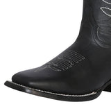 Classic Bovine Leather Rodeo Boots for Women 'El General' *NEGRO-42977* - BELLEZA'S - Classic Bovine Leather Rodeo Boots for Women 'El General' *NEGRO-42977* - Botas Para Damas - 42977 5
