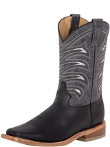 Classic Bovino Crazy Leather Rodeo Boots for Men 'El General' *NEGRO-42994* - BELLEZA'S - Classic Bovino Crazy Leather Rodeo Boots for Men 'El General' *NEGRO-42994* - Bota Para Hombre - 42994 6