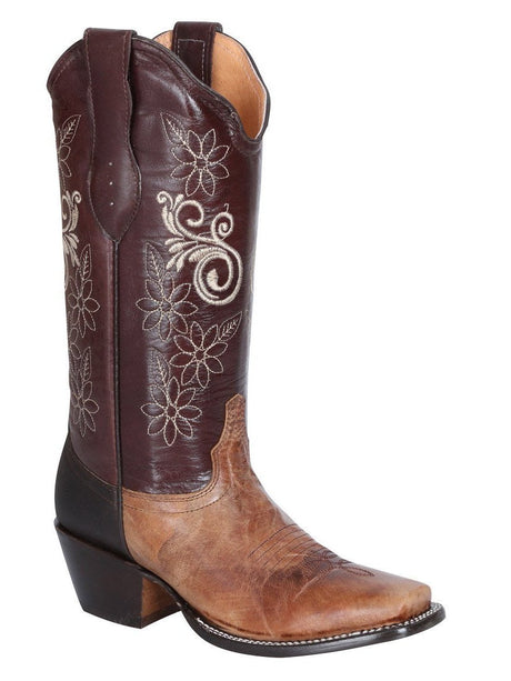 Classic Dublin Bovine Leather Rodeo Boots for Women 'El General' *TAUPE-41775* - BELLEZA'S - Classic Dublin Bovine Leather Rodeo Boots for Women 'El General' *TAUPE-41775* - Botas Para Damas - 41775 5