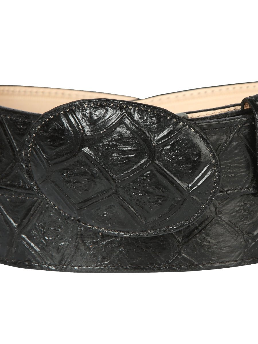 Cowboy Belt - El General - Imitation - Pirarucu - Black 44667 - BELLEZA'S - Cowboy Belt - El General - Imitation - Pirarucu - Black 44667 - CABALLERO - 04466701