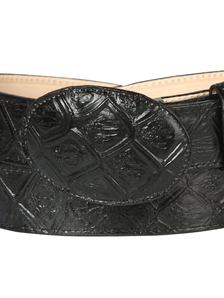 Cowboy Belt - El General - Imitation - Pirarucu - Black 44667 - BELLEZA'S - Cowboy Belt - El General - Imitation - Pirarucu - Black 44667 - CABALLERO - 04466701