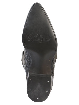 Cowboy boot El Senor de los Cielos - Caiman - Black 40842 - BELLEZA'S - Cowboy boot El Senor de los Cielos - Caiman - Black 40842 - CABALLERO - 04084201