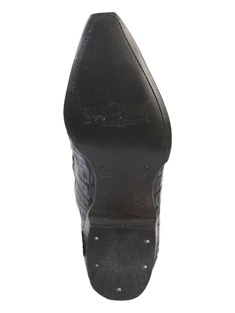 Cowboy boot El Senor de los Cielos - Caiman - Black 40854 - BELLEZA'S - Cowboy boot El Senor de los Cielos - Caiman - Black 40854 - CABALLERO - 04085401
