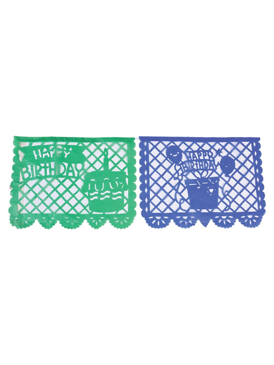 Decorative Papel Picado Happy Birthday Multicolor 601853 - BELLEZA'S - Decorative Papel Picado Happy Birthday Multicolor 601853 - UNISEX - 60185301