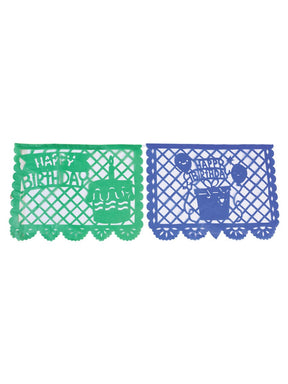 Decorative Papel Picado Happy Birthday Multicolor 601853 - BELLEZA'S - Decorative Papel Picado Happy Birthday Multicolor 601853 - UNISEX - 60185301