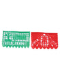 Decorative Papel Picado Viva Mexico Multicolor 601843 - BELLEZA'S - Decorative Papel Picado Viva Mexico Multicolor 601843 - UNISEX - 60184301