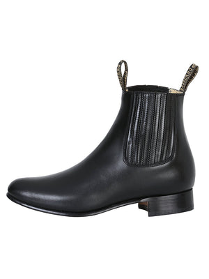 El Besserro Charro Boot - Leather Black 207 - BELLEZA'S - El Besserro Charro Boot - Leather Black 207 - CABALLERO - 00020701