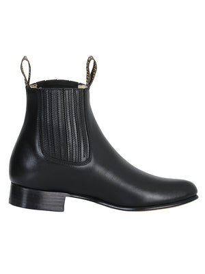 El Besserro Charro Boot - Leather Black 207 - BELLEZA'S - El Besserro Charro Boot - Leather Black 207 - CABALLERO - 00020701