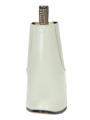 El Besserro Charro Boot - Leather Bone 201 - BELLEZA'S - El Besserro Charro Boot - Leather Bone 201 - CABALLERO - 00020101