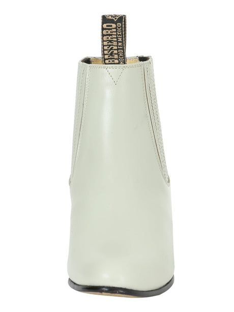 El Besserro Charro Boot - Leather Bone 201 - BELLEZA'S - El Besserro Charro Boot - Leather Bone 201 - CABALLERO - 00020101