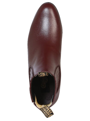 El Besserro Charro Boot - Leather Wine 202 - BELLEZA'S - El Besserro Charro Boot - Leather Wine 202 - CABALLERO - 00020201