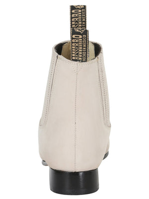 El Besserro Charro Boot - Nobuck Bone 205 - BELLEZA'S - El Besserro Charro Boot - Nobuck Bone 205 - CABALLERO - 00020501