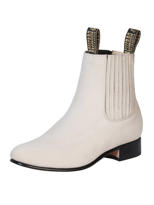 El Besserro Charro Boot - Nobuck Bone 205 - BELLEZA'S - El Besserro Charro Boot - Nobuck Bone 205 - CABALLERO - 00020501