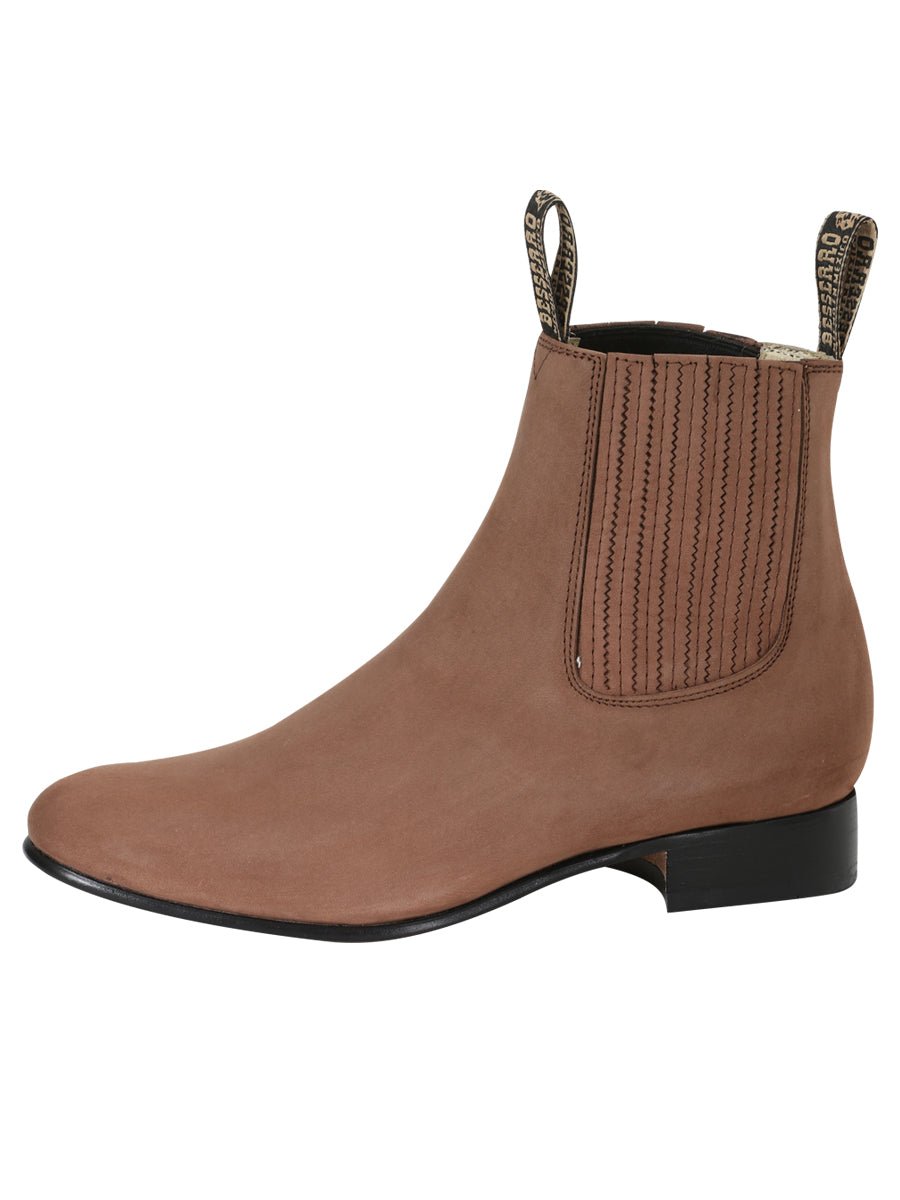 El Besserro Charro Boot - Nobuck Camel 204 - BELLEZA'S - El Besserro Charro Boot - Nobuck Camel 204 - CABALLERO - 00020401