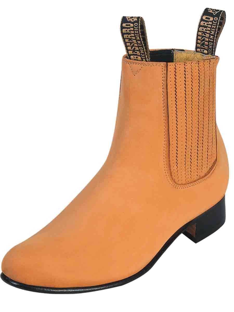 El Besserro Charro Boot - Nobuck Honey 203 - BELLEZA'S - El Besserro Charro Boot - Nobuck Honey 203 - CABALLERO - 00020301