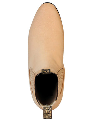 El Besserro Charro Boot - Nobuck Honey 203 - BELLEZA'S - El Besserro Charro Boot - Nobuck Honey 203 - CABALLERO - 00020301